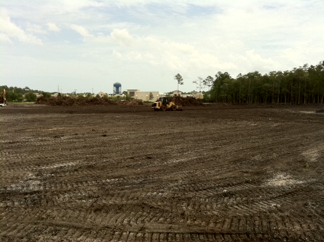 Palm Coast, Cobblestone Village, Florida Hospital, construction site